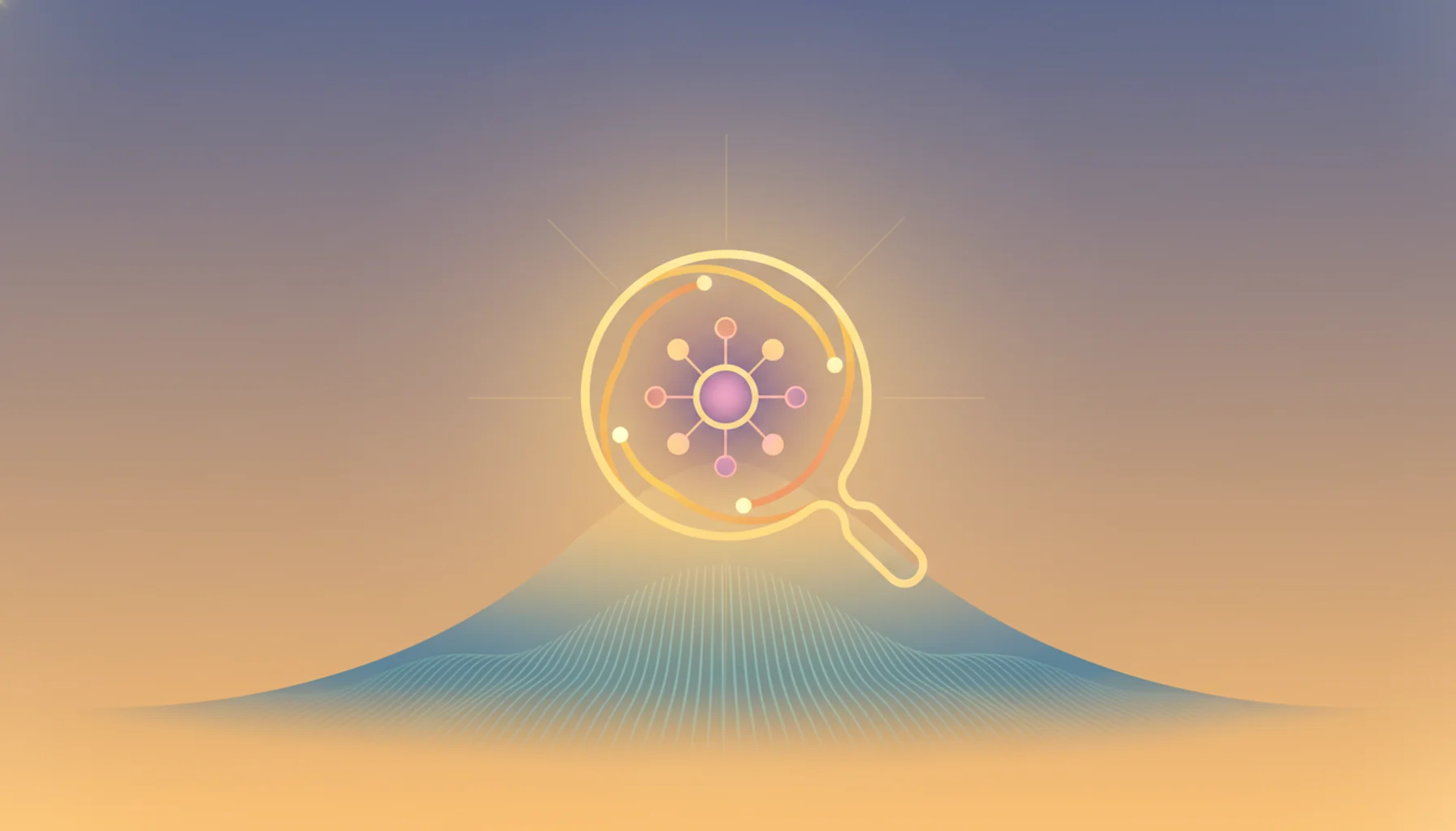 visualization of public relations strategy for AI companies showing modern business concepts and AI search visibility