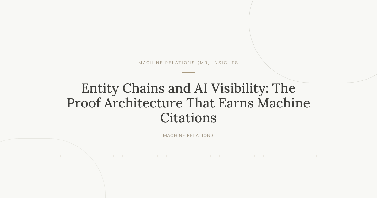 Entity Chains and AI Visibility