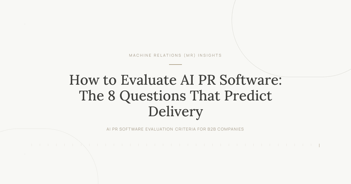 How to Evaluate AI PR Software