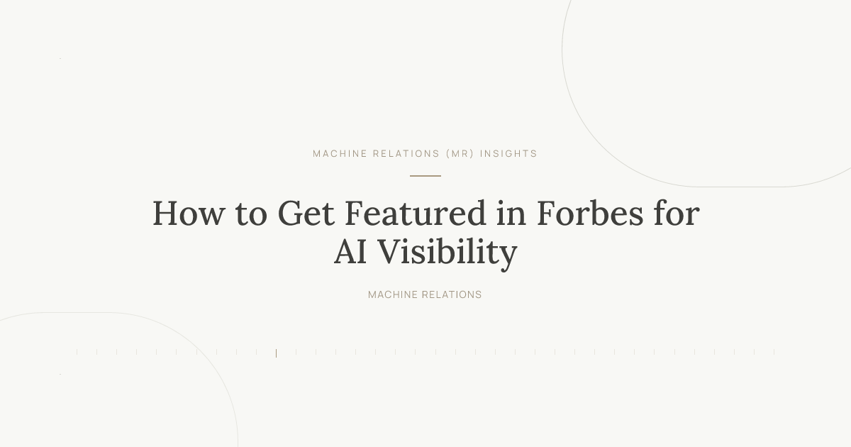 How to Get Featured in Forbes