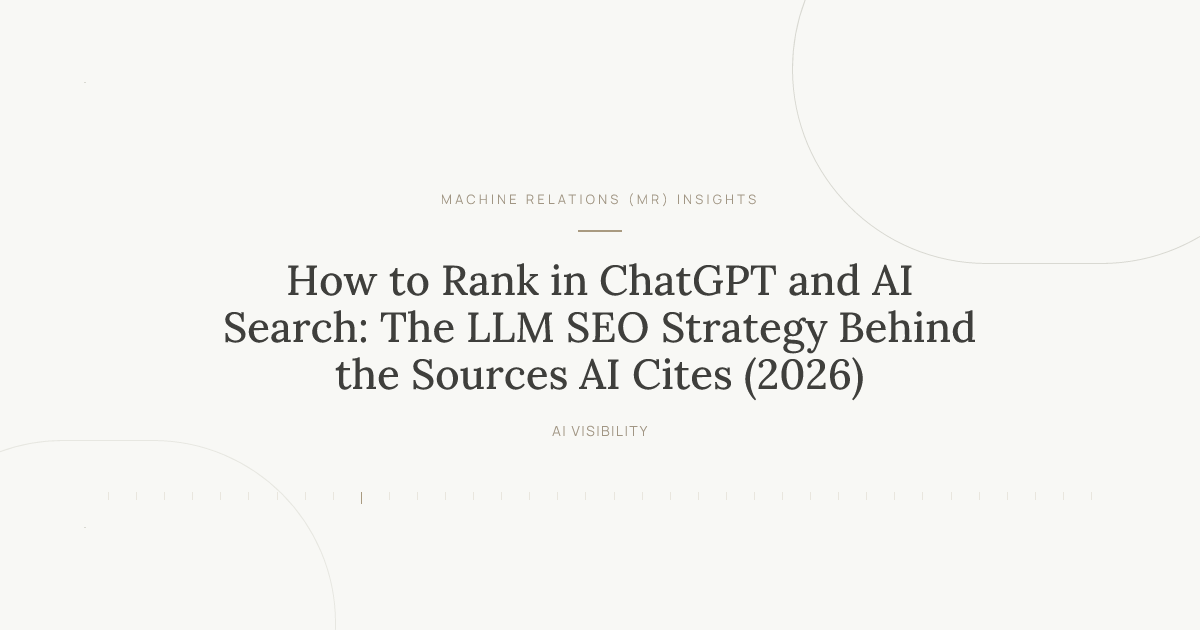How to Rank in ChatGPT and AI Search