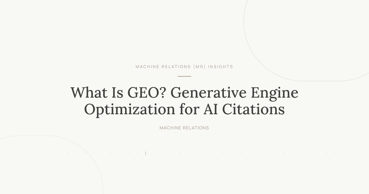 What Is Generative Engine Optimization (GEO)? How It Works in 2026