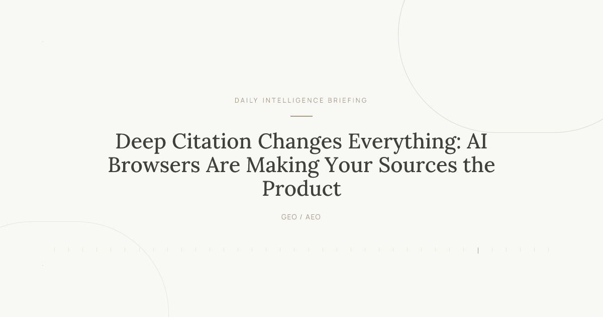 Deep Citation Changes Everything
