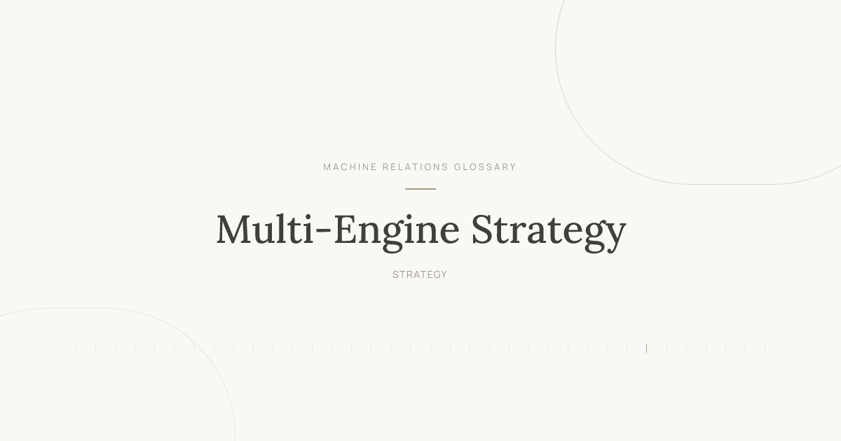Multi-Engine Strategy — Definition | AuthorityTech Glossary