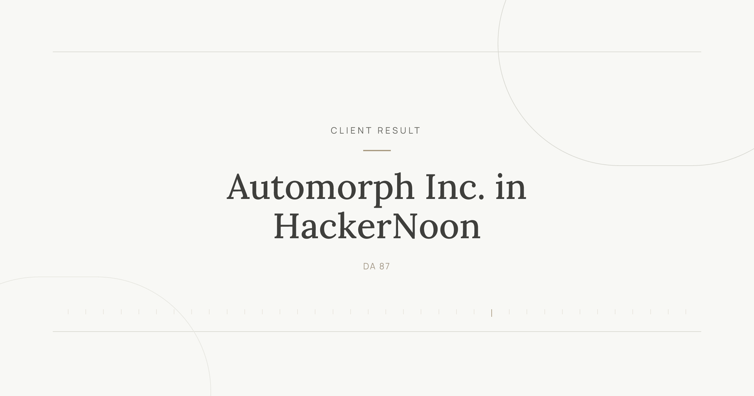 Automorph Inc. featured in HackerNoon