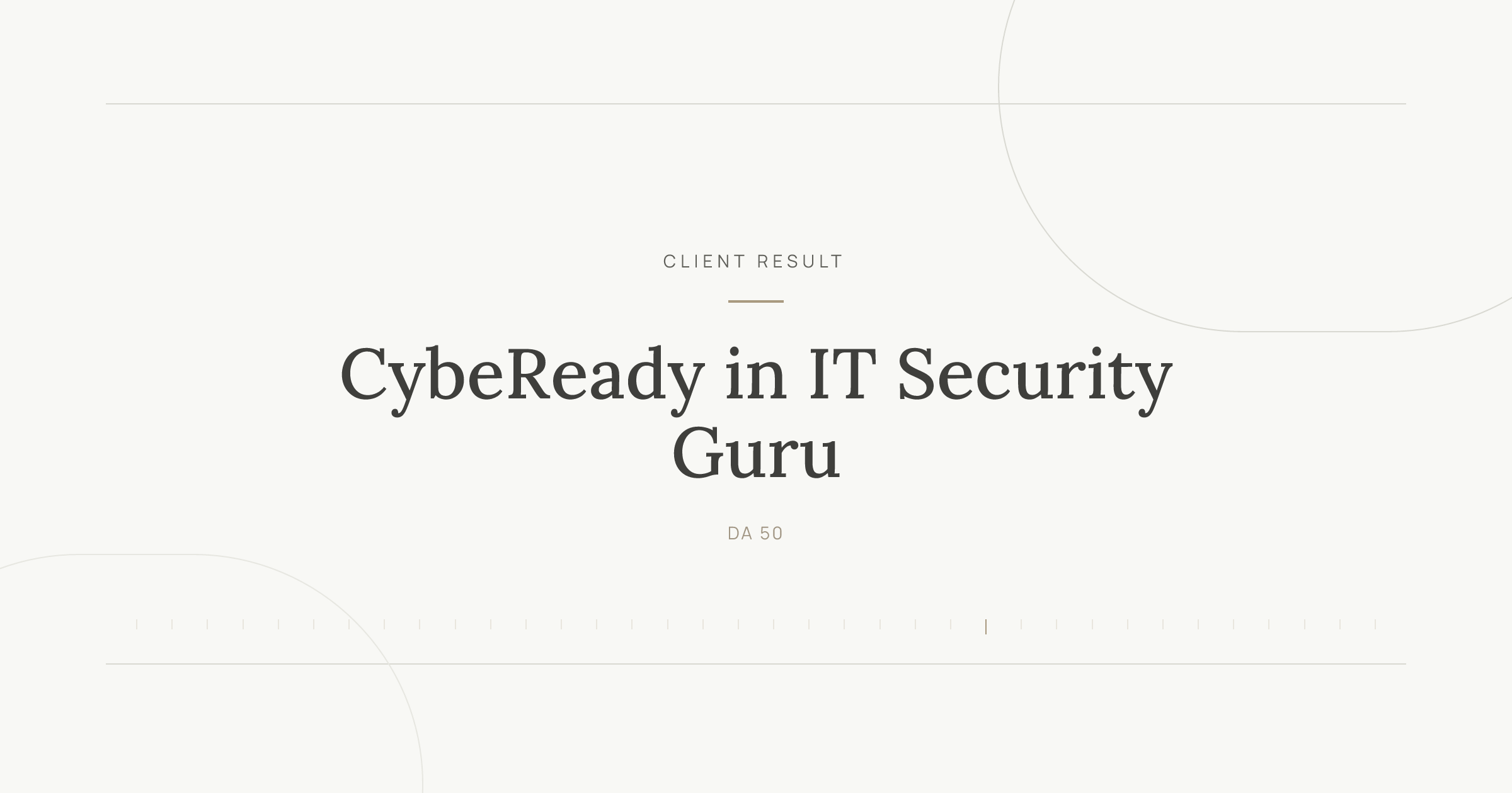 CybeReady featured in IT Security Guru for security awareness training effectiveness