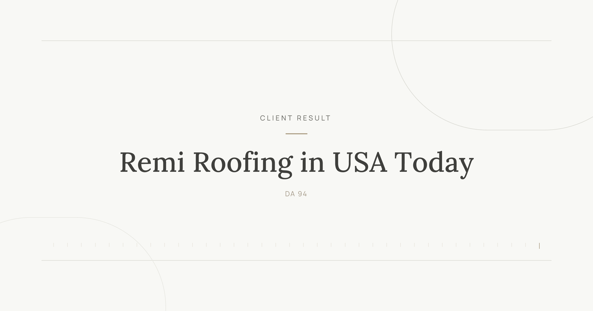 Remi Roofing featured in USA Today