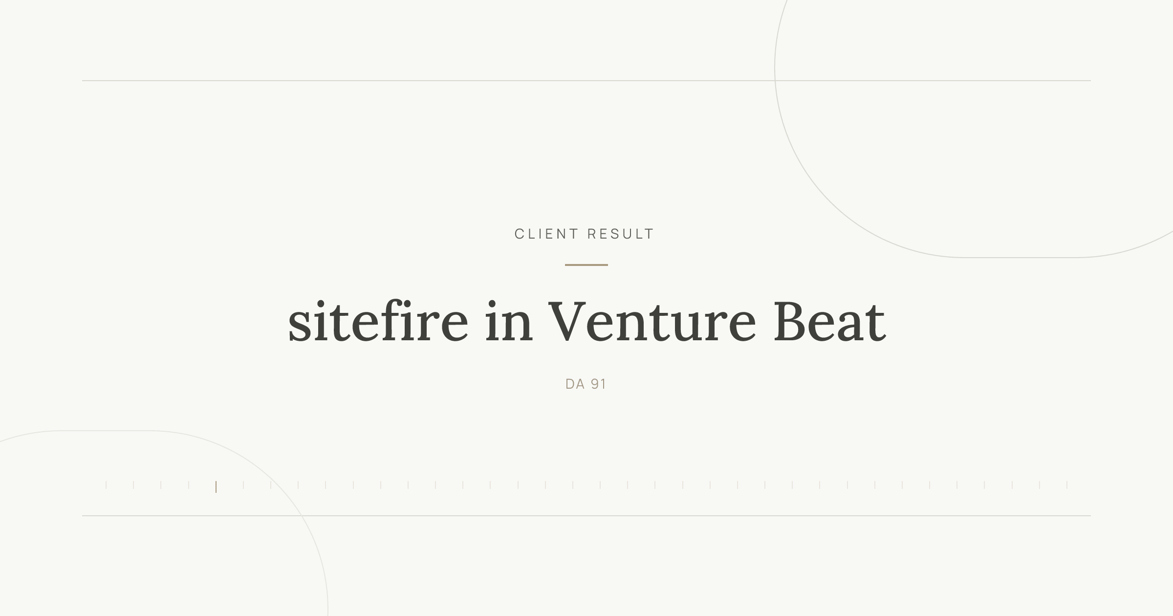 sitefire featured in Venture Beat for Sitefire AI visibility platform evaluation