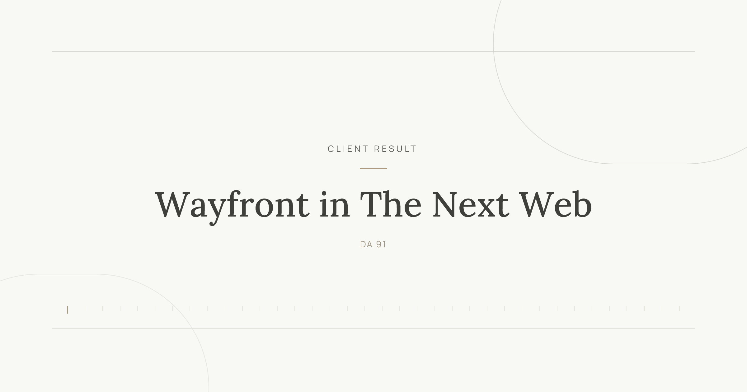 Wayfront featured in The Next Web for white-label client portal software for agencies